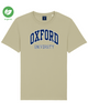 Organic Oxford University Havard Print Adult T-shirt