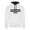 Yorkshire MUM born and brewed contrast hoodie