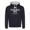 Yorkshire MUM born and brewed contrast hoodie