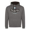 Yorkshire GIT born and brewed contrast hoodie