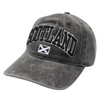 C3239E- Scotland 3D Vintage Washed Cap - Black