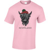 Highland Cow with Hat T-shirt