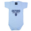 OU Block w/Crest Baby Short Sleeve Bodysuit