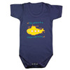 We all live in a yellow submarine Baby Short Sleeve Bodysuit