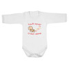 You'll never crawl alone Baby Long Sleeve Bodysuit