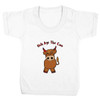 Och Aye The Coo, Highland Cow Baby T-shirt