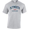 (HP)#Plymouth England Union Jack Harvard T-Shirt