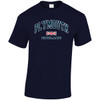 (HP)#Plymouth England Union Jack Harvard T-Shirt
