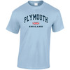 (HP)#Plymouth England Union Jack Harvard T-Shirt