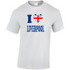 S1203T-GENT (HP)#I Love Liverpool Union Jack Heart T-Shirt
