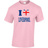 S1203T-GENT (HP)#I Love Liverpool Union Jack Heart T-Shirt