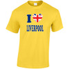 S1203T-GENT (HP)#I Love Liverpool Union Jack Heart T-Shirt