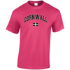 (HP)#Cornwall with Cornish Flag Harvard T-Shirt