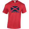 (DP)#Distressed Loch Ness Saltire T-Shirt