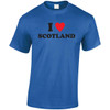 (DP)#I love Scotland (Black) T-Shirt