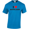 (DP)#I love Scotland (Black) T-Shirt