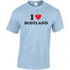 (DP)#I love Scotland (Black) T-Shirt