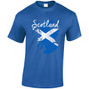 (LP)#Scotland Saltire Map T-Shirt