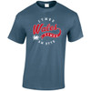 (LP)#3D Felt Wales Text T-Shirt