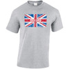 (LP)#Distressed Union Jack with Oxford T-Shirt