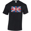 (LP)#Distressed Union Jack with Oxford T-Shirt