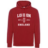 London England Stamp  Hoodie