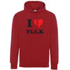 I Love York (Black) Hoodie