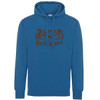 Distressed Scotland Lions and Flag Hoodie