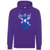 Scotland Saltire Map Hoodie