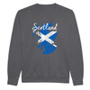 Scotland Saltire Map Sweatshirt