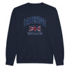 Distressed Cambridge Union Jack Havard Sweatshirt