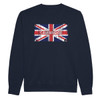 Distressed Union Jack with Cambridge Sweatshirt