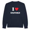 I Love Oxford (White) Sweatshirt