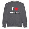 I Love Oxford (White) Sweatshirt