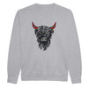 Tartan Highland Cow Sweatshirt