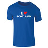 I Love Scotland (White) Kids T-Shirt