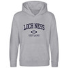 Loch Ness with Saltire Harvard Style  Kids Hood