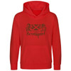 Distressed Scotland Lions and Flag Kids Hood