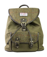 DII Tweed Rucksack - Khaki Green