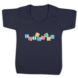 Edinburgh Building Blocks Baby T-Shirt