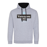 Yorkshire DAD born and brewed contrast hoodie