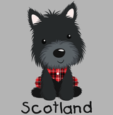 Baby Scottie Dog Adult T-shirt