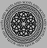 Celtic Knot Roundall Black Adult Hood