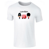 London Guard, Police and Bus Kids T-Shirt