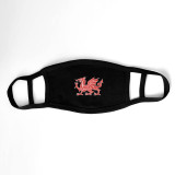 M40-PR799-BLAC Wales Dragon face covering (2-ply)