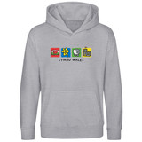 Cymru Wales Icons Kids Hood