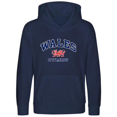 Wales Dragon Harvard Kids Hood