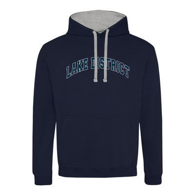 Lake District Harvard Contrast Hoodie