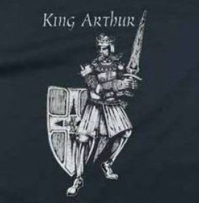King Arthur Knight T - Black