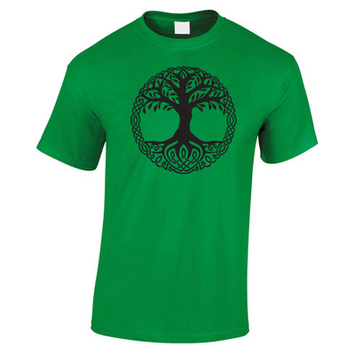 Flock Celtic Tree of Life Adult T-shirt